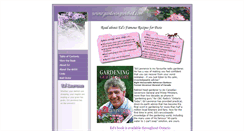 Desktop Screenshot of gardeningwithed.com