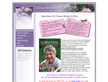 Tablet Screenshot of gardeningwithed.com